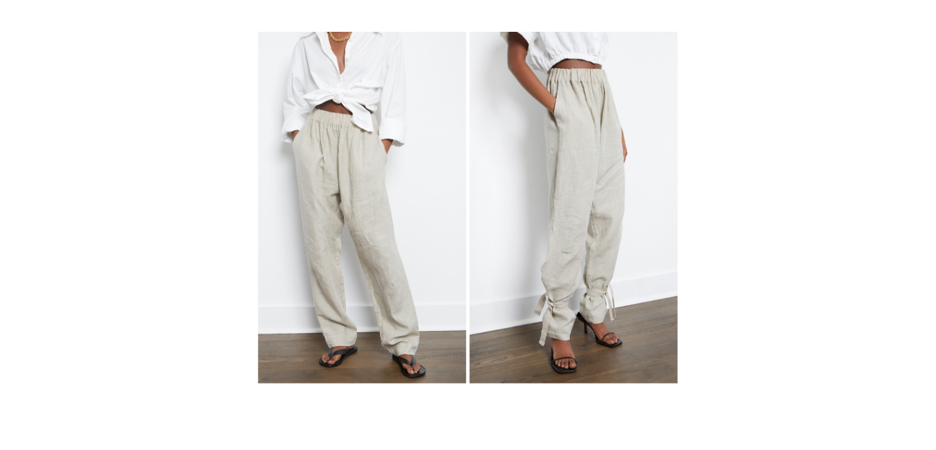 Australia linen pants women