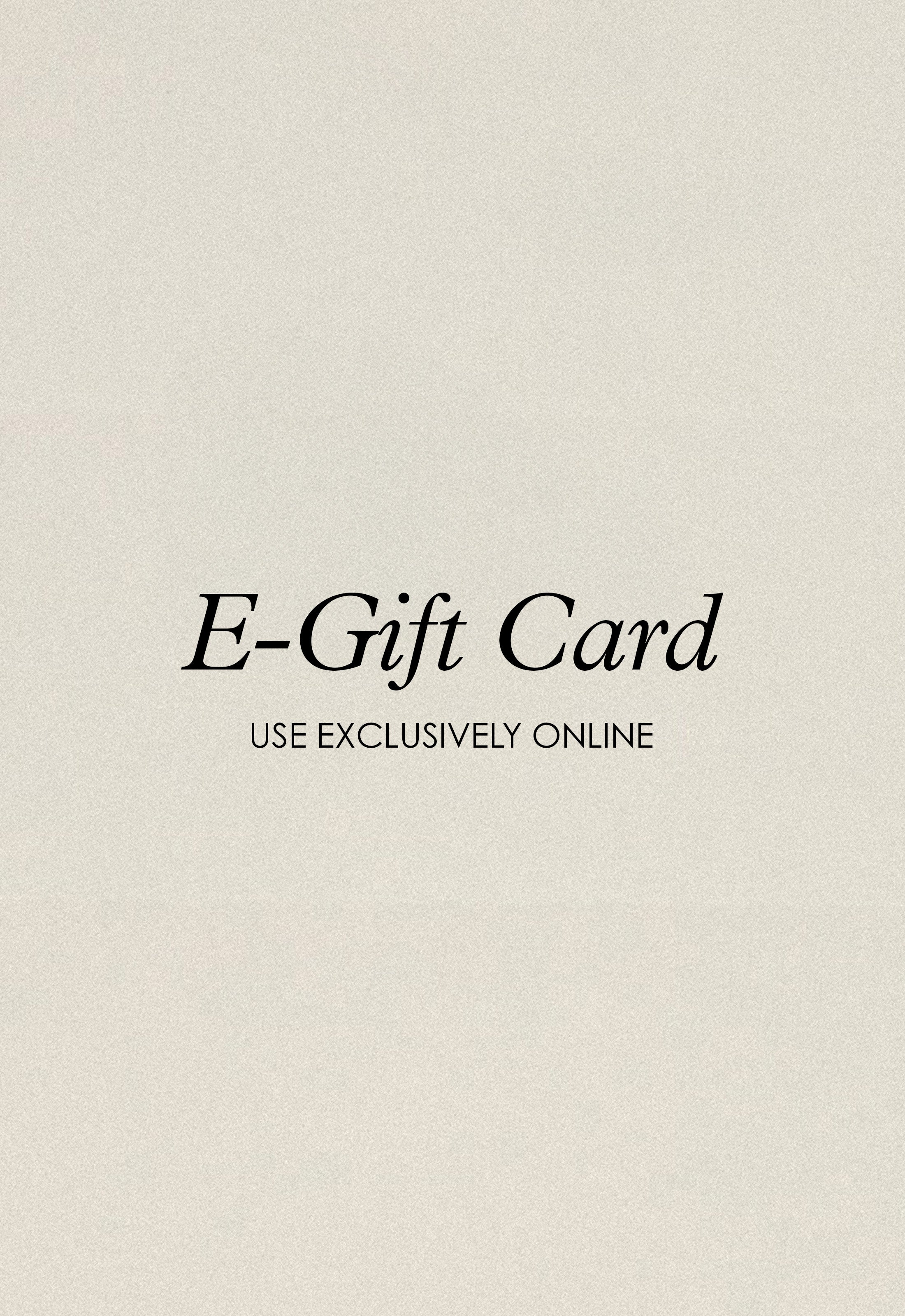 GIFT CARD
