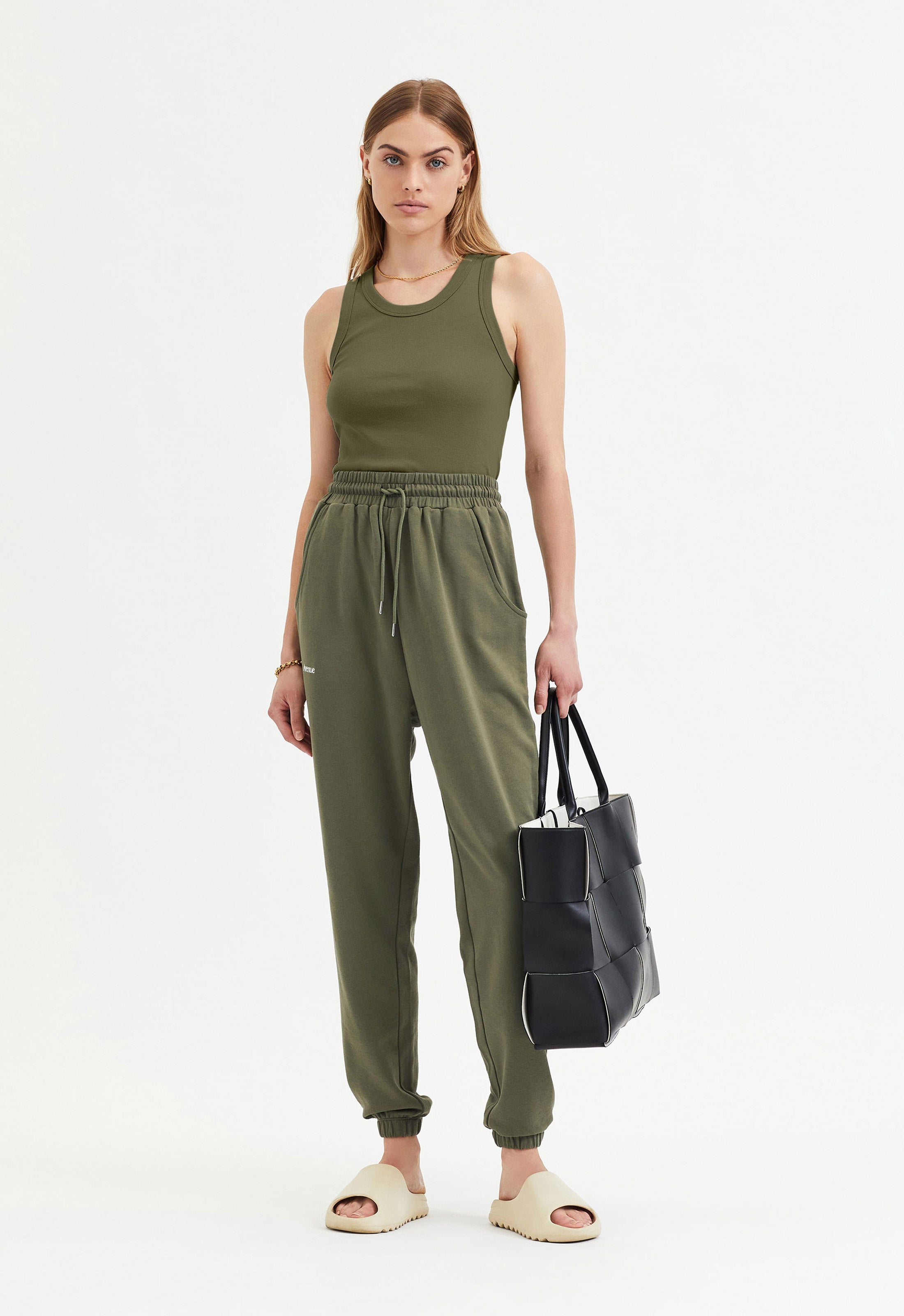 LUCA TRACK PANT - OLIVE