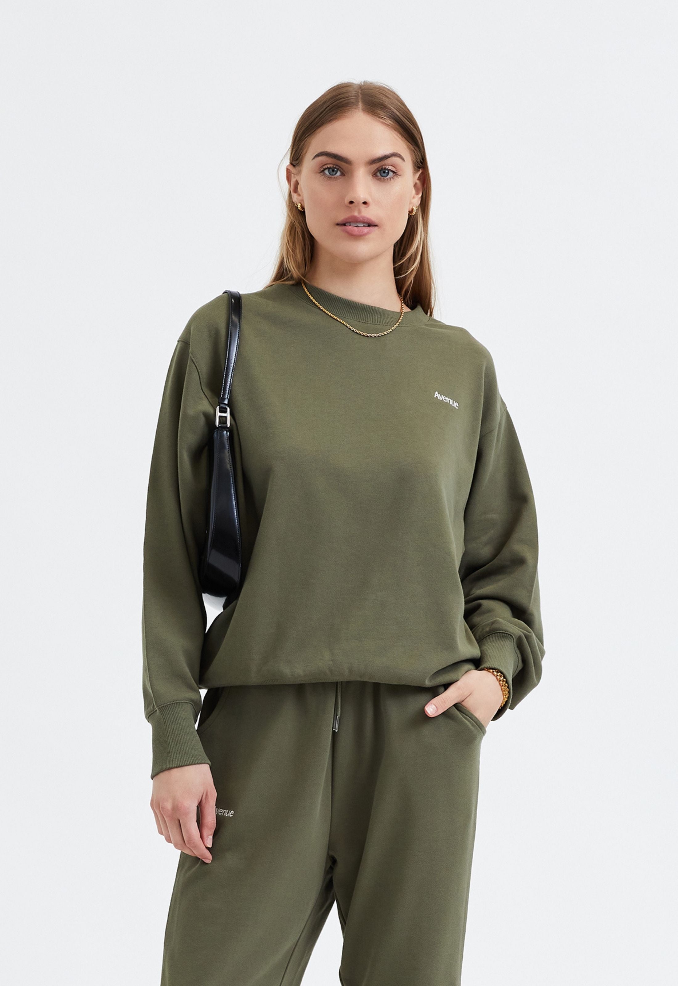 LUCA SWEATER - OLIVE